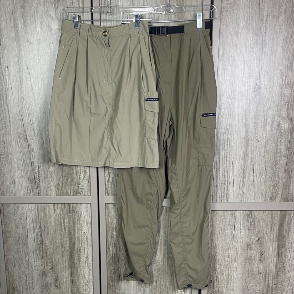 Exofficio Nylon Quick Dry Hiking Skirt and Pants Bundle Women's 6-8